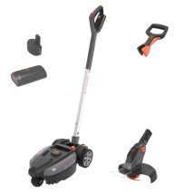 Yard Force Set Rasaerba E Tagliaerba A Batteria Iflex 12v Lm F23bn, Con Batteria Agli Ioni Di Litio 12v/4,0 Ah, Fino A 50 M², Larghezza Di Taglio 23 