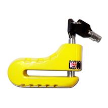 Candado antirrobo IFAM DF3A amarillo – Alta resistencia al corte – Ideal para bicicletas y motos