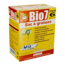 Saneamiento, Mantenimiento De Colectores De Grasa 6 Meses Bio7, 480g