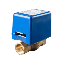 2-Wege-Zonenventil mit Hilfsmikroschalter 1" Gas F – Messing – 230V/50Hz – PN 10 bar – max. 110°C – max. 60°C – 55 cm