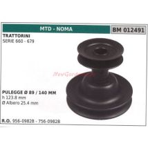 Umlenkrolle Für Rasentraktor Der Serie 660 679 Mtd 012491
