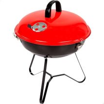 Aktive Kohlegrill Rund Rot Und Schwarz 36 Cm