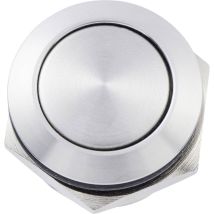70524 Bouton De Sonnette Simple Acier Inoxydable 48 V Ac/2 A - Heidemann