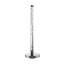 Lampada Da Tavolo Luminosa Lampada Da Comodino Colorata Argento Camera Da Letto Lampada Da Tavolo Rgb, Metallo, Led Rgbw 1,2w, H 42 Cm