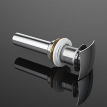 Sogood - Doporro Válvula De Desagüe Para Lavabos De Tocador Push Up Tapón De Lavabo De Válvula Pu06 - Plateado | Pu06