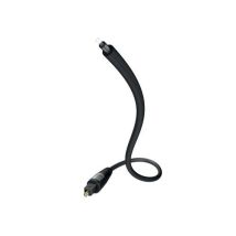 Inakustik 00312115 Cavo In Fibra Ottica - Cavo In Fibra Ottica (toslink, Toslink, Maschio/maschio, 1,5m) Nero