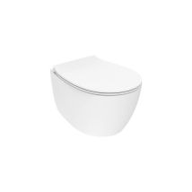 Inodoro Suspendido, Blanco Mate, 51 Cm De Largo Ercos Kite Bckteovaso0001 Blanco Mate