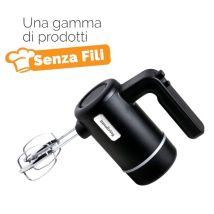 Innoliving Sbattitore Cordless Ricaricabiile 1500mah Nero Inn-692