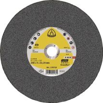 Klingspor Schleifsysteme - Klingspor 170710 Trennscheibe A 46 N Supra D230x3mm Gerade Aluminium Bohrung 22,