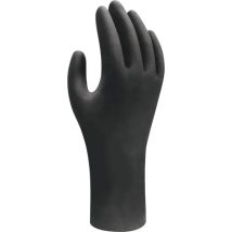 Showa Guantes De Protección Desechables De Nitrilo Negro 100 Piezas