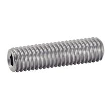 Viti Acton Hexagonal Headless Flat End Inox A2 4x25 Confezione 100
