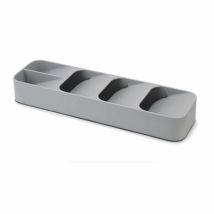 Joseph&joseph - Joseph Joseph Drawer Store - Organizzatore Per Cassetti Di Posate Compatto, 5 Scomparti, Contiene Oltre 24 Pezzi- Grigio