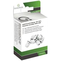 Quadrios 2102ca121 Pg9 Pa66 Set Pressacavi Grigio Chiaro (ral 7035) 1 Set