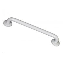 Akw Epoxy Coated Stainless Steel Grab Rail 450mm Length - White
