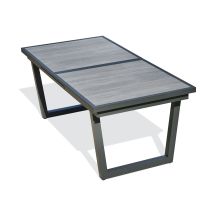 Dcb Garden - Olhos - Gartentisch 10 Personen, Aluminium Mit Keramikplatte