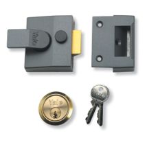 Yale - Locks 88 Standard Nightlatch 60mm Backset Dmg Finish 60mm Backset Box Yal88dmgpb