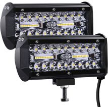 Ymyny Led Work Light 12v 300w 7'' Car Led Spotlight 12v Waterproof Ip67 Spot Flood Led Fog Lights 27,000lm Work Lights For Car Truck Tractor Suv Boat(