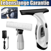 Wiederaufladbarer Staubsauger Squeegee Glas Spiegel Reinigung Akku-fenstersauger