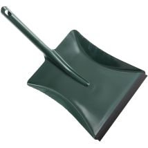 Kehrrichtschaufel Aus Stahlblech Mit Gummilippe Breite 215 Mm - Masta