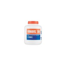 Vinavil 59 – Adhesivo acetovinílico transparente – Ideal para madera, papel, tela, azulejos – 1L