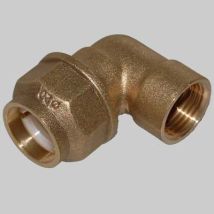 Raccordo A Gomito Femmina Anello Resina - 32 X 1"