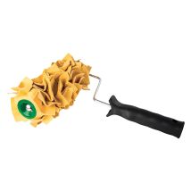 Gepufferte Effektwalze 20 cm – Ideal für Wasserlacke – Anatomischer Griff – 50 mm Durchmesser