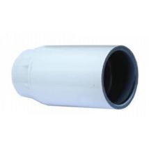 Portalamparas E14 Baquelita Rosca Metal Blanco K21006