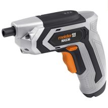 Avvitatore A Batteria 3,6 V, Mas36 – 2 Ah – Lampada Da Lavoro A Led – Ripiano Magnetico – Ideale Per Avvitare/avvitatore A Batteria Con Set Di Punte/