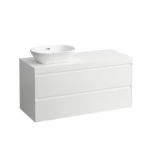 Lani Plan De Lavabo Blanc Mat Incl. Meuble Sous-lavabo, 1 - Laufen