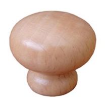 Poignée de meuble – Ø 30mm – Hêtre naturel – Barnisé – Entraxe, Matières, Forme, Finition métal, Quantité par pack, Largeur, Type poignée porte, 