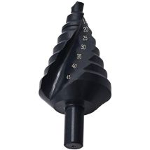 Memkey – Foret À Métaux 10-45mm – Acier Hss Revêtu Titane – Perçage Précis Sur Acier – Compatible Avec Toutes Perceuses