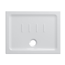 Ceramica Globo - Piatto Doccia 70x90 H.4 5 In Ceramica Bianco Lucido Docciaviva Di