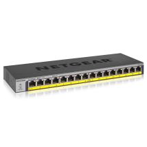 Switch Netgear 16x Ge Gs116pp-100eus Unmanaged Poe (gs116pp-100eus)
