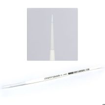 Pinceau - Games Workshop - Citadel - Synthétique - Couleur Blanc - Taille S