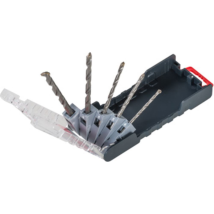 Broca hormigón set 5 pzs – 4-10 mm – 109140