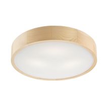 Lamkur Lighting - Lamkur Round Zylindrische Deckenleuchte Pinie, 3x E27