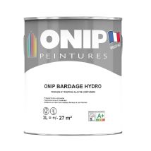 Peinture Onip Bardage Hydro Blanc 3l - Onip