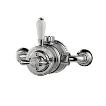 Aqualisa Showers - Aqualisa Aquatique Thermostatic Exposed Shower Valve - Chrome