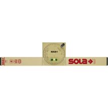 Sola - Apn 1000t Neigungs-wasserwaage Ohne Magnet Länge 600 Mm Alu Goldeloxiert