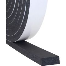Joint Isolation Pour Fenêtre Porte, Joint Adhésif En Mousse Caoutchouc, 25mm De Large X 10mm D'Épaisseurs X 5m De Long, Joint En Bande Calfeutrage 