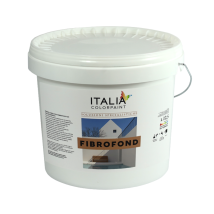 Fibrofond L Fondo Acrilico Bianco Per Preparazione Supporti Interni Ed Esterni Formato 12.5 Lt - Confezione 1