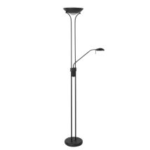Mexlite - Lampada Da Terra - Curtis - Nero - Metallo - Lampada Da