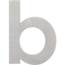 Alpertec - Hausnummer Buchstabe B Edelstahl Hausnummern Hausnummerschild