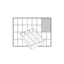 Sortimentskoffer-einsatz (l X B X H) 109 X 79 X 24 Mm Anzahl Fächer: 3 Inhalt 1 St. - Raaco