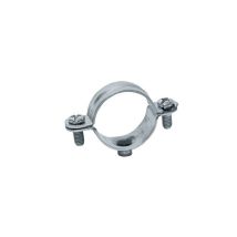Abrazaderas L Ø16x41mm – 100 unidades – Acero galvanizado – Fijación de tuberías y cables