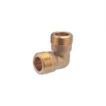 Winkelstück 3/8" – Messing – Kupfer – M 12 x 17 – QUICK