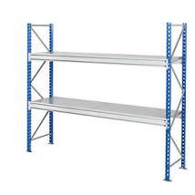 Estantería de jardín para cargas pesadas – Acero – 1996 mm altura – 2410 mm ancho – 800 mm profundidad – Color azul
