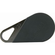 Evicom – thexacle – Chiave di prossimità Hexact nera per controllo accessi – 13,56 MHz, H 60 x L 30 x P 3 mm