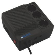 Regulador De Voltaje Lapara Avr 1200 Va, Protege De Sobrecargas Y Cortocircuitos, Capacidad 1200 Va / 720 W