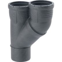 Geberit Silent-pro Derivación Paralela 45°, Dn 100 / 100, 393.557.14.1